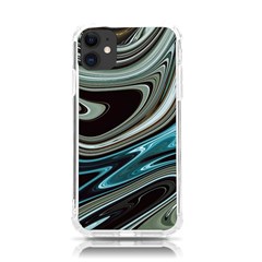 Abstract Waves Background Wallpaper Iphone 11 Tpu Uv Print Case by Ravend