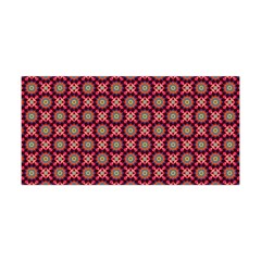 Kaleidoscope Seamless Pattern Yoga Headband by Ravend