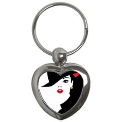 Adbc076a16f189bbb54bb5ad87f1c21b Key Chain (heart) by 94gb