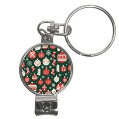 Christmas Decoration Winter Xmas Nail Clippers Key Chain by Vaneshop