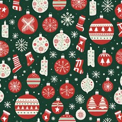 Christmas Decoration Winter Xmas Play Mat (rectangle) by Vaneshop