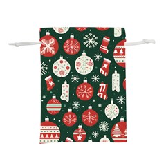 Christmas Decoration Winter Xmas Lightweight Drawstring Pouch (s)