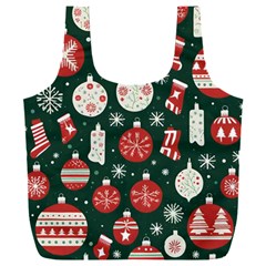 Christmas Decoration Winter Xmas Full Print Recycle Bag (xxl) by Vaneshop