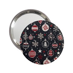 Christmas Winter Xmas 2 25  Handbag Mirrors by Vaneshop