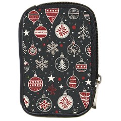 Christmas Winter Xmas Compact Camera Leather Case by Vaneshop