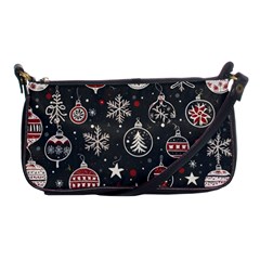 Christmas Winter Xmas Shoulder Clutch Bag by Vaneshop