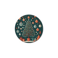 Tree Christmas Golf Ball Marker (10 Pack) by Vaneshop