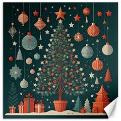 Tree Christmas Canvas 16  X 16  by Vaneshop