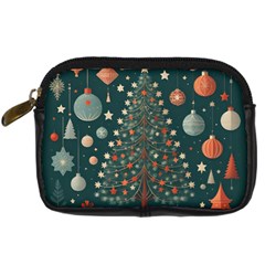 Tree Christmas Digital Camera Leather Case by Vaneshop