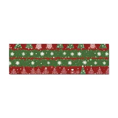 Christmas Decoration Winter Xmas Pattern Sticker Bumper (100 Pack) by Vaneshop