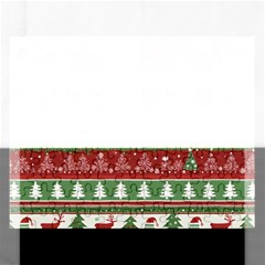 Christmas Decoration Winter Xmas Pattern Rectangular Jigsaw Puzzl by Vaneshop