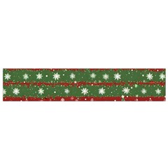 Christmas Decoration Winter Xmas Pattern Small Premium Plush Fleece Scarf by Vaneshop