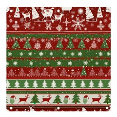 Christmas Decoration Winter Xmas Pattern Banner And Sign 4  X 4  by Vaneshop