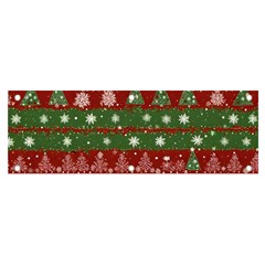 Christmas Decoration Winter Xmas Pattern Banner And Sign 6  X 2  by Vaneshop