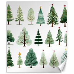 Christmas Trees Canvas 20  X 24  by Vaneshop