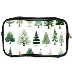 Christmas Trees Toiletries Bag (one Side) by Vaneshop