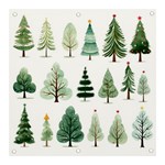 Christmas Trees Banner and Sign 3  x 3  Front