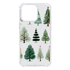 Christmas Trees Iphone 13 Pro Tpu Uv Print Case by Vaneshop