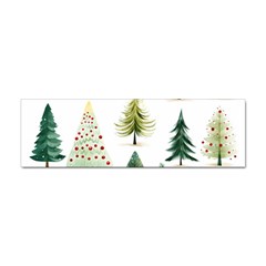 Christmas Xmas Trees Sticker (bumper) by Vaneshop