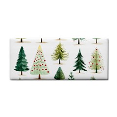 Christmas Xmas Trees Hand Towel by Vaneshop