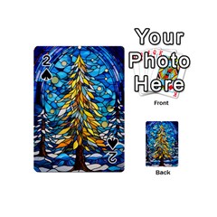 Stained Glass Winter Playing Cards 54 Designs (mini) by Vaneshop