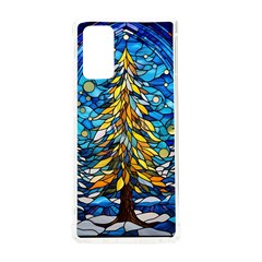 Stained Glass Winter Samsung Galaxy Note 20 Tpu Uv Case by Vaneshop