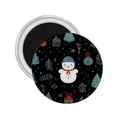 Snowman Christmas 2 25  Magnets by Vaneshop