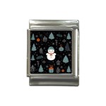 Snowman Christmas Italian Charm (13mm) Front