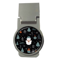 Snowman Christmas Money Clips (round)  by Vaneshop