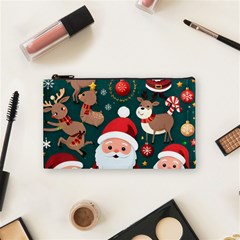 Christmas Santa Claus Cosmetic Bag (small) by Vaneshop