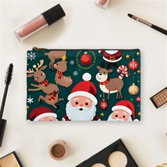 Christmas Santa Claus Cosmetic Bag (medium) by Vaneshop