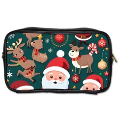 Christmas Santa Claus Toiletries Bag (two Sides) by Vaneshop