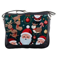 Christmas Santa Claus Messenger Bag by Vaneshop