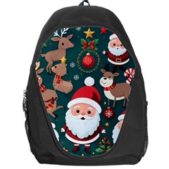 Christmas Santa Claus Backpack Bag