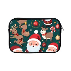 Christmas Santa Claus Apple Ipad Mini Zipper Cases by Vaneshop