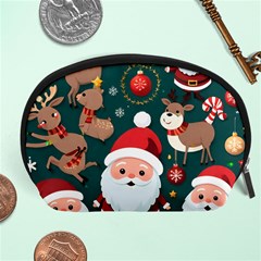 Christmas Santa Claus Accessory Pouch (large) by Vaneshop