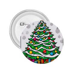 Christmas Tree 2.25  Buttons