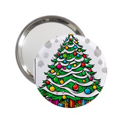 Christmas Tree 2.25  Handbag Mirrors