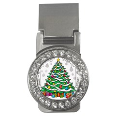 Christmas Tree Money Clips (CZ) 