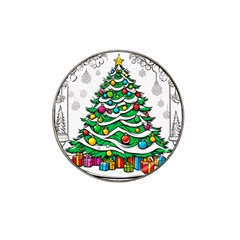 Christmas Tree Hat Clip Ball Marker