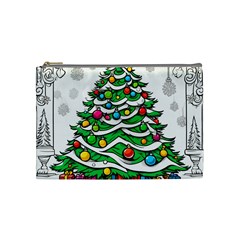 Christmas Tree Cosmetic Bag (Medium)