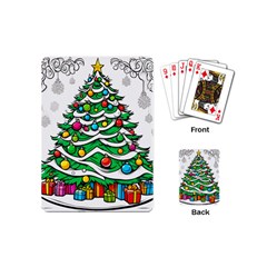 Christmas Tree Playing Cards Single Design (Mini)