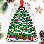 Christmas Tree Bell Ornament (Two Sides) Front