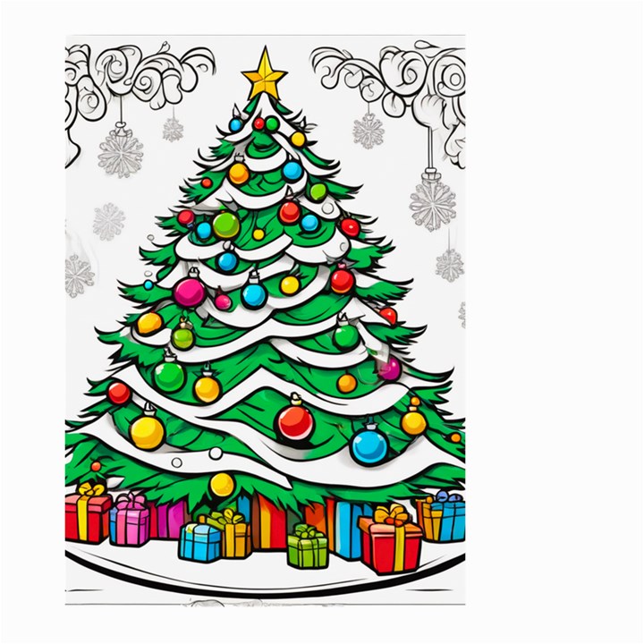 Christmas Tree Large Garden Flag (Two Sides)