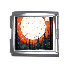 Moon Night Nature Dream Sky Mega Link Italian Charm (18mm)