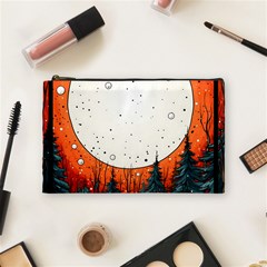 Moon Night Nature Dream Sky Cosmetic Bag (medium) by Vaneshop