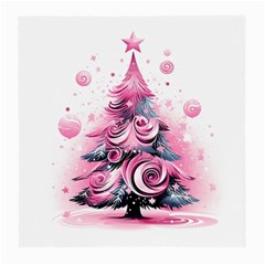 Winter Christmas Snow Xmas Tree Medium Glasses Cloth by Vaneshop