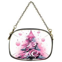 Winter Christmas Snow Xmas Tree Chain Purse (one Side) by Vaneshop