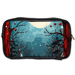 Christmas Frame Border Toiletries Bag (two Sides) by Vaneshop