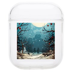 Christmas Frame Border Airpods 1/2 Case by Vaneshop